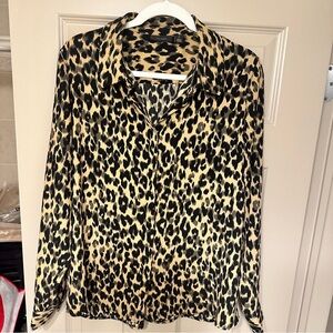 Leopard Print Women's Top NWOT. Never Worn.
